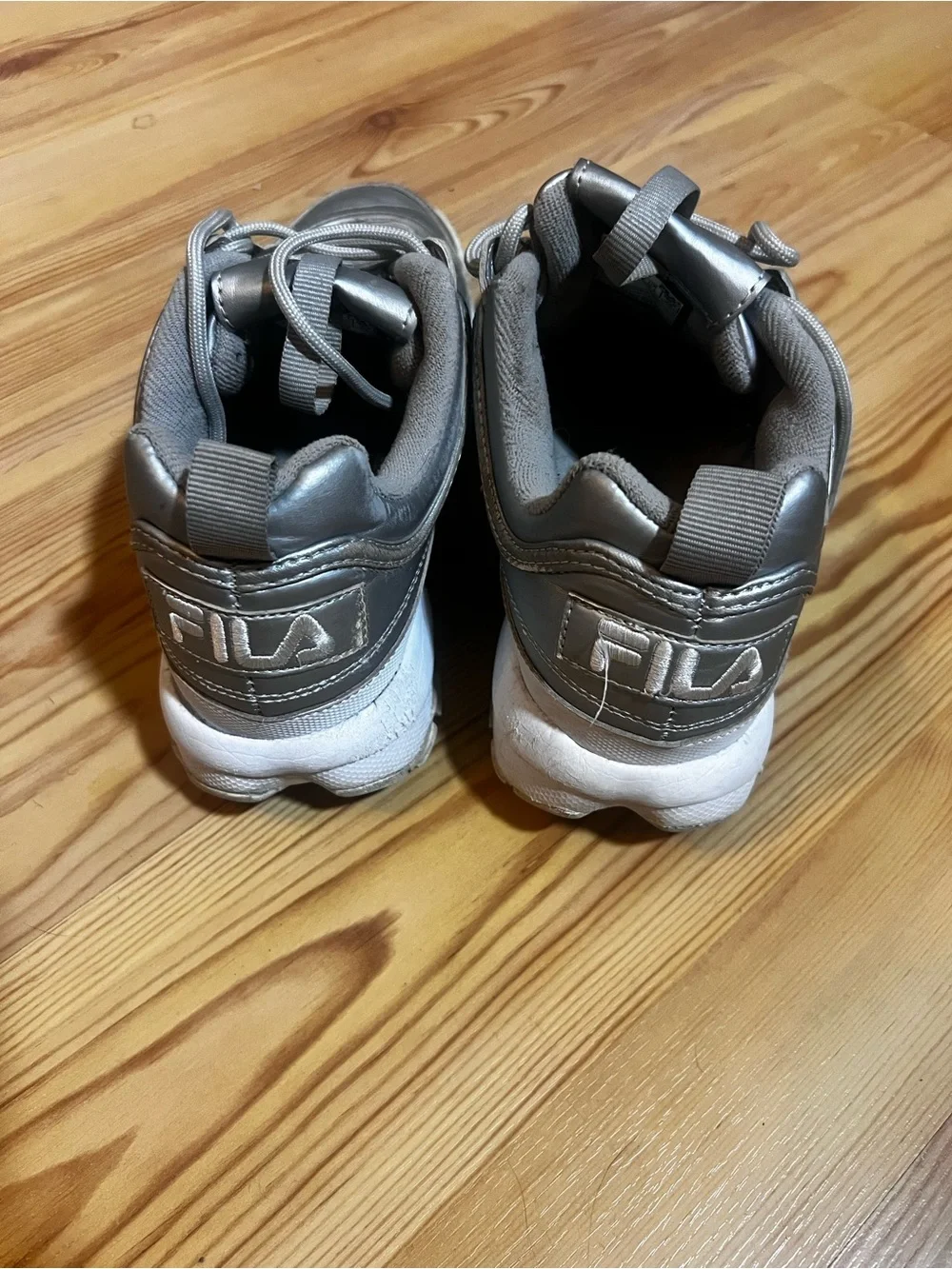 Fila Silver Metallic Women's Sneakers